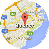 Map - Québec